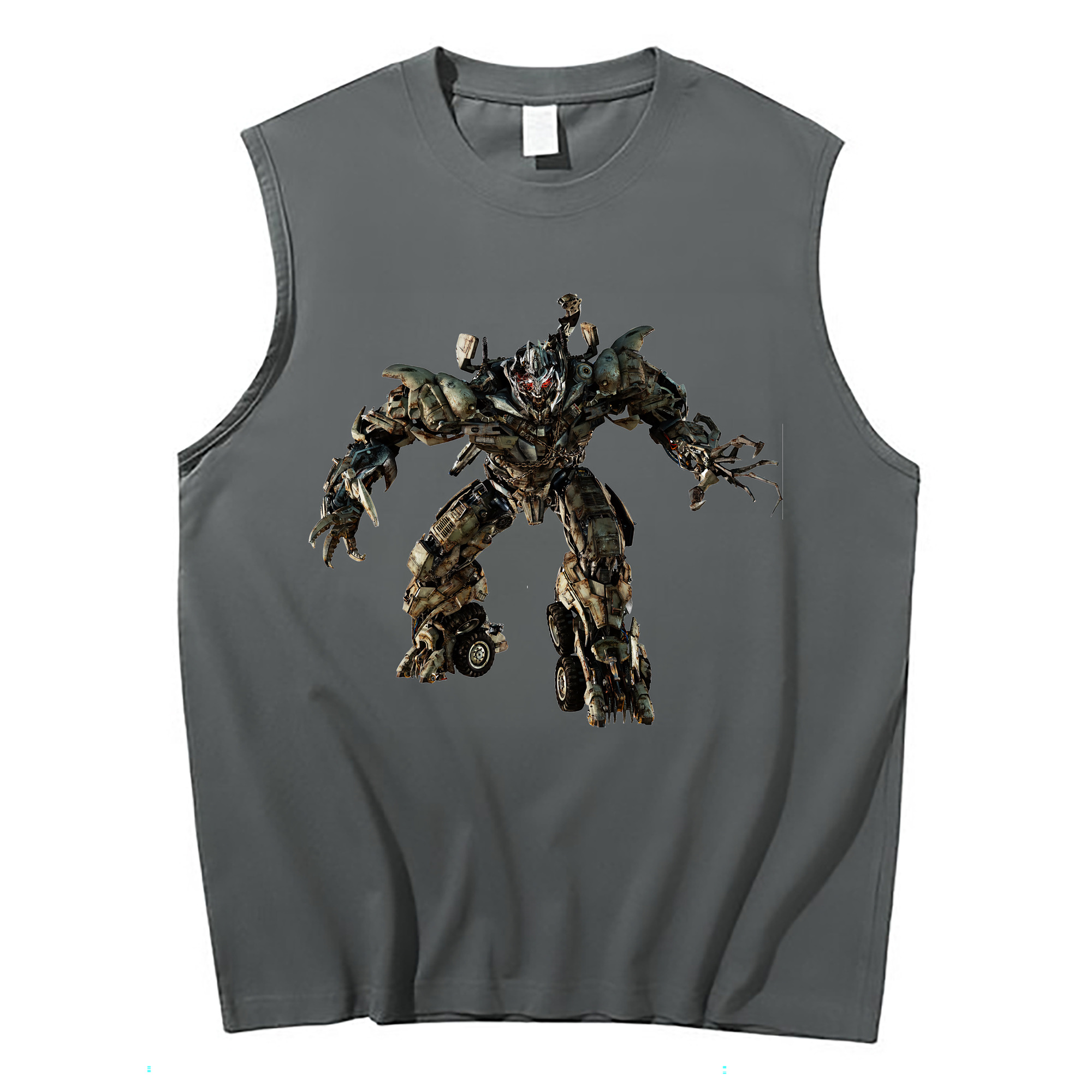 （画像用） Transformers トランスフォーマー コットン100％タンクトップ（フロントプリント）